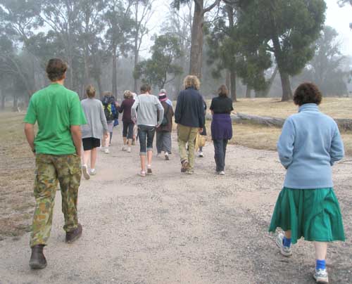 Early morning bushwalks